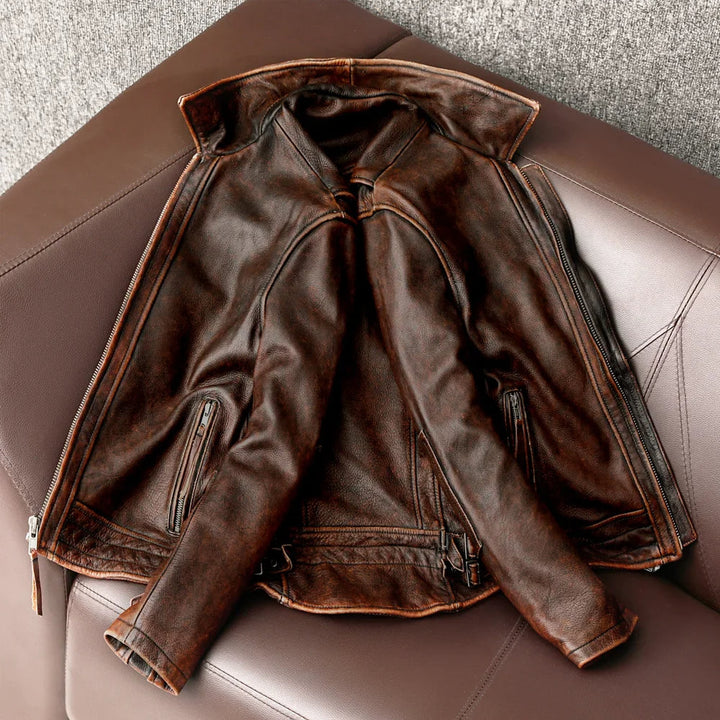 Stratton & Co. Veste en Cuir