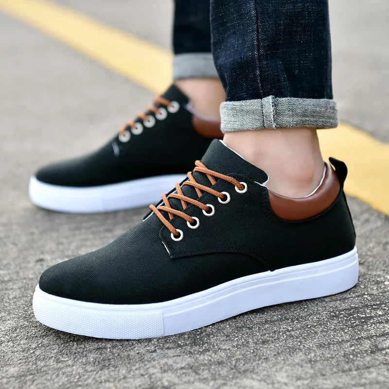 Sneaker basse en toile Monarch