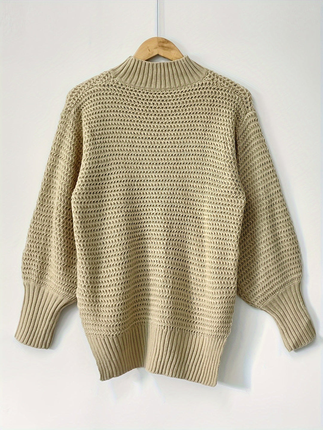 Pull Couture en Maille Épaisse