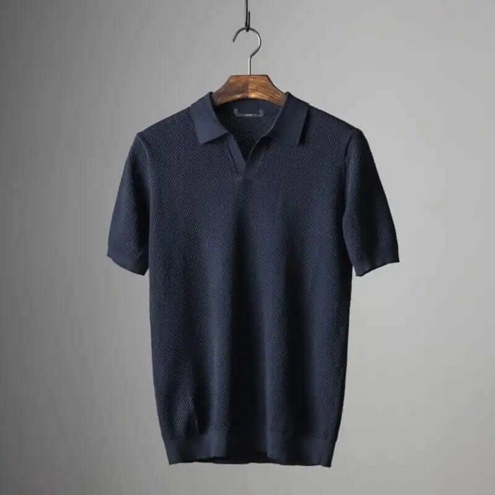 Polo Hudson en Maille Gaufrée