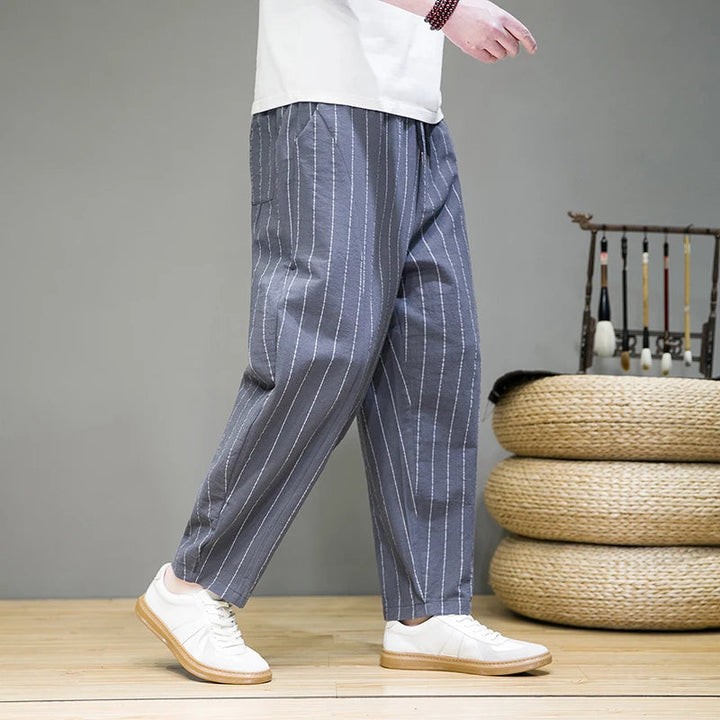 Pantalon Lounge Rayé Stratos