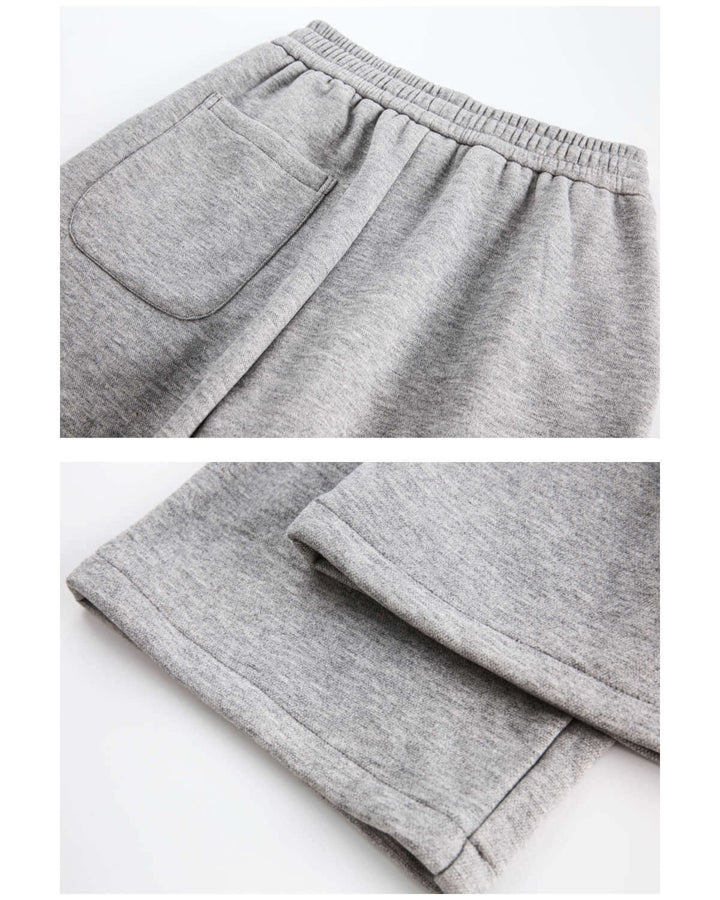 Men's Wide-Leg Knit Jersey Lounge Trousers