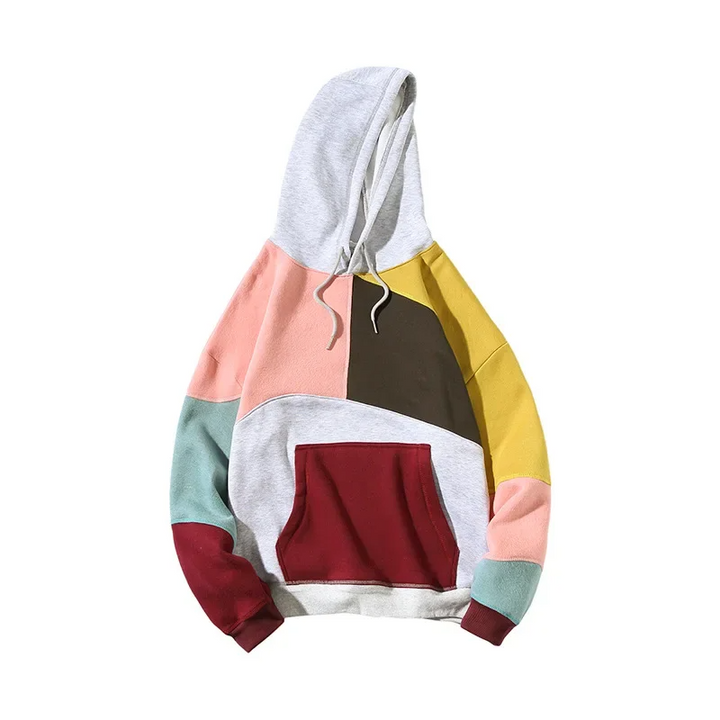 Sweat à capuche Pulse Patchwork