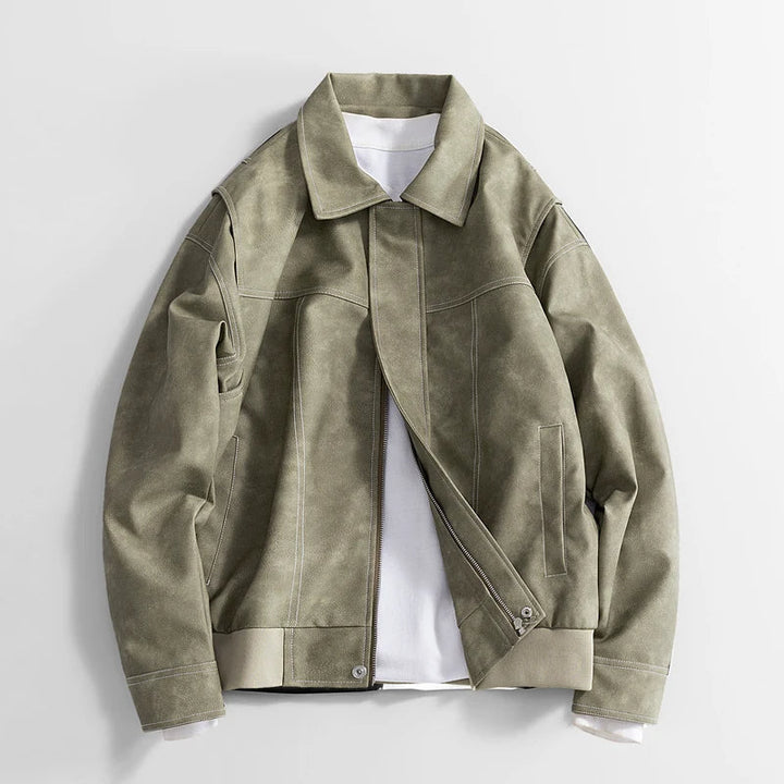 Veste en Cuir Horizon Ridge