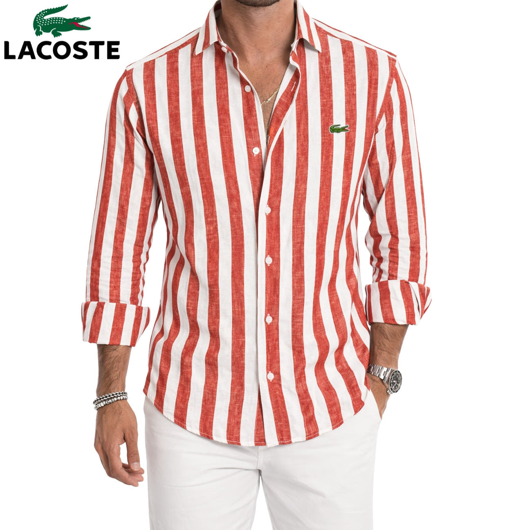 Chemise décontractée premium à rayures || SOLDES DE LIQUIDATION