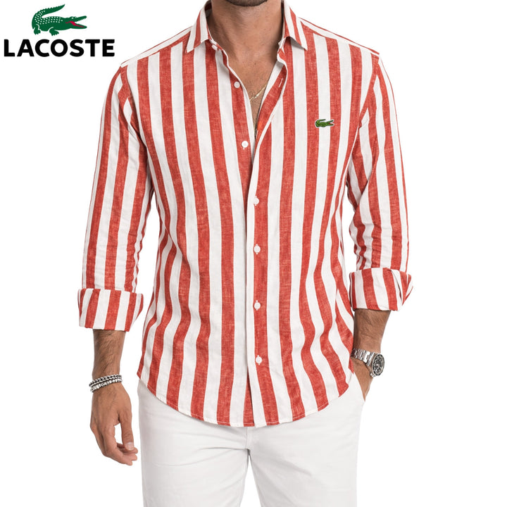 Chemise décontractée premium à rayures || SOLDES DE LIQUIDATION