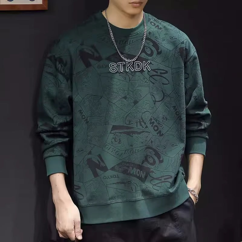 Sweat-shirt Manga Static