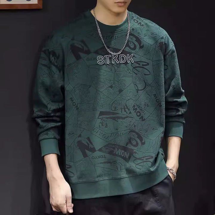 Sweat-shirt Manga Static