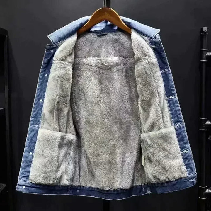 Veste en Jean Doublée Sherpa Avalon