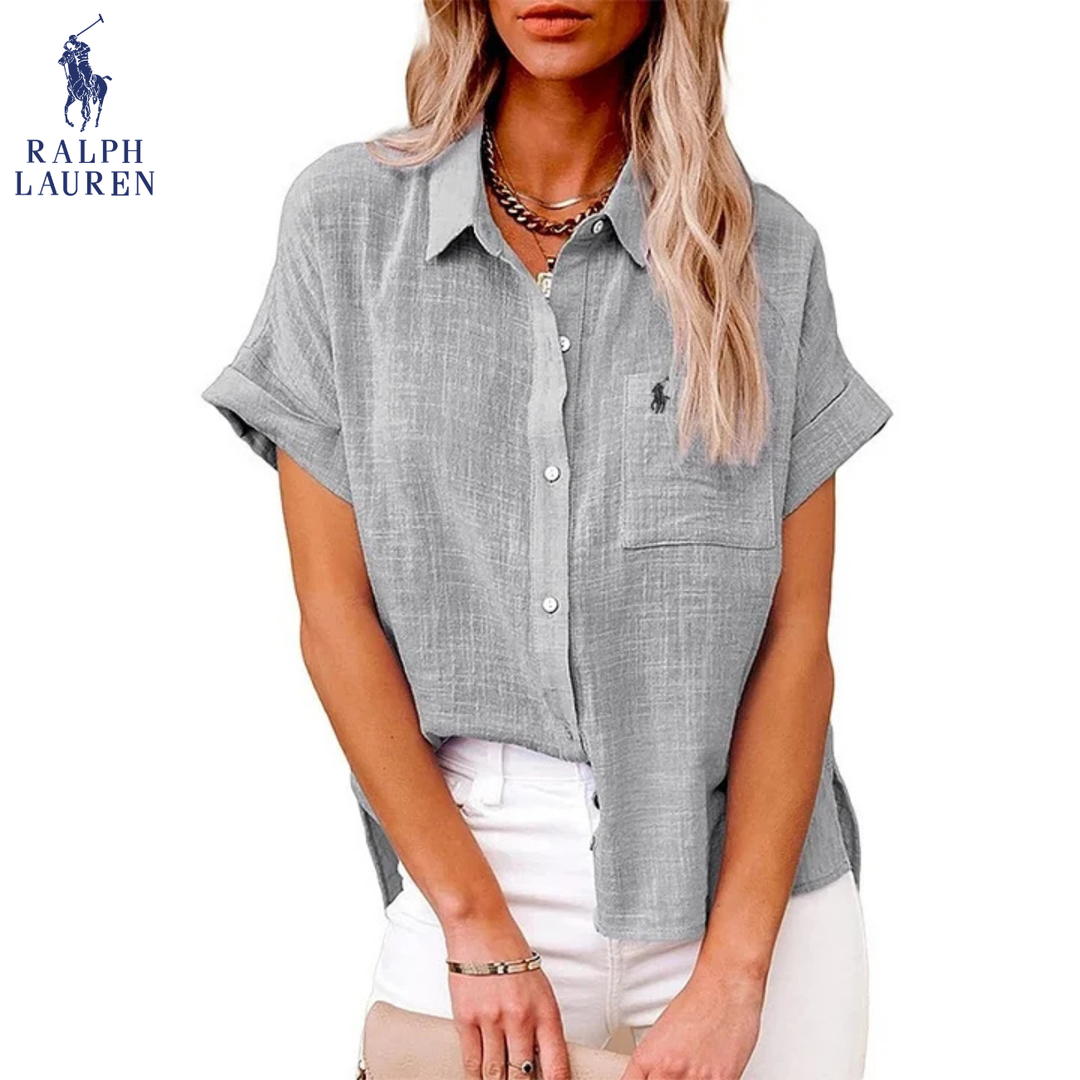 ᏒᎪᏞᏢᎻ ᏞᎪՍᏒЕΝ – Chemise boutonnée en lin