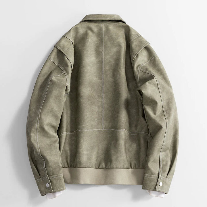 Veste en Cuir Horizon Ridge