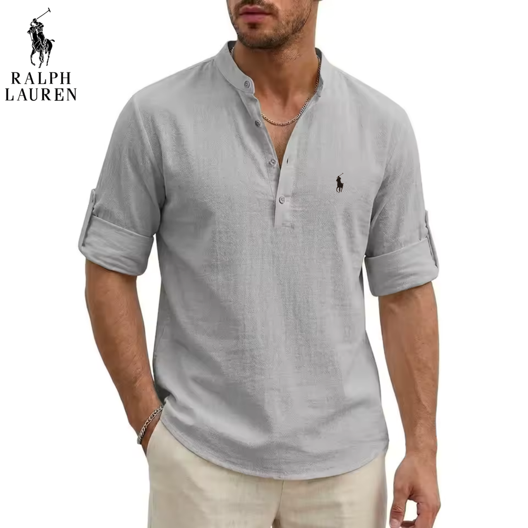 ᏒᎪᏞᏢᎻ ᏞᎪՍᏒЕΝ – Chemise Casual à Manches Longues