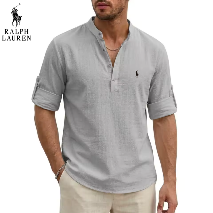 ᏒᎪᏞᏢᎻ ᏞᎪՍᏒЕΝ – Chemise Casual à Manches Longues
