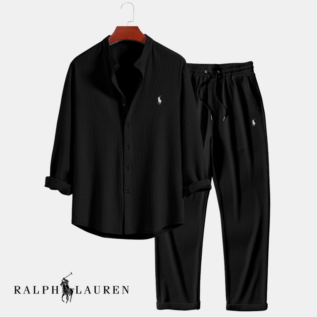ᏒᎪᏞᏢᎻ ᏞᎪՍᏒЕΝ – Ensemble loungewear texturé moderne