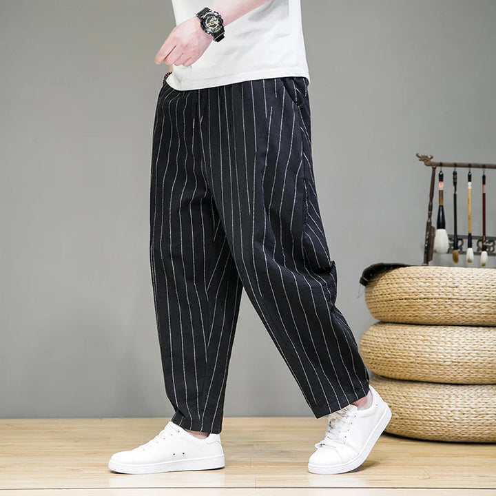 Pantalon Lounge Rayé Stratos