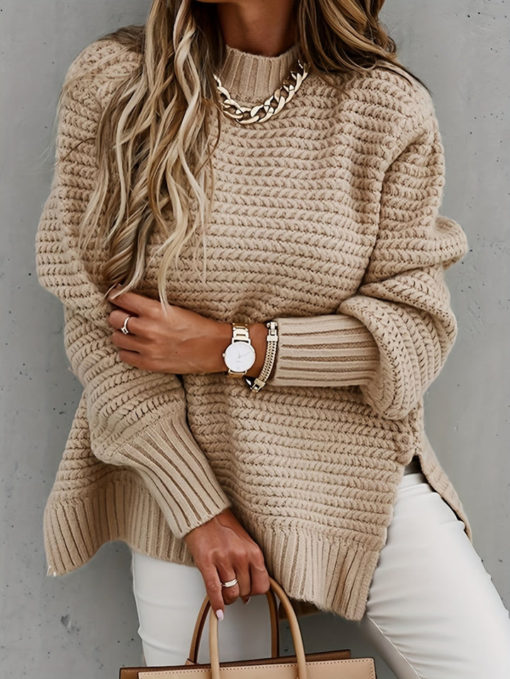 Pull Couture en Maille Épaisse