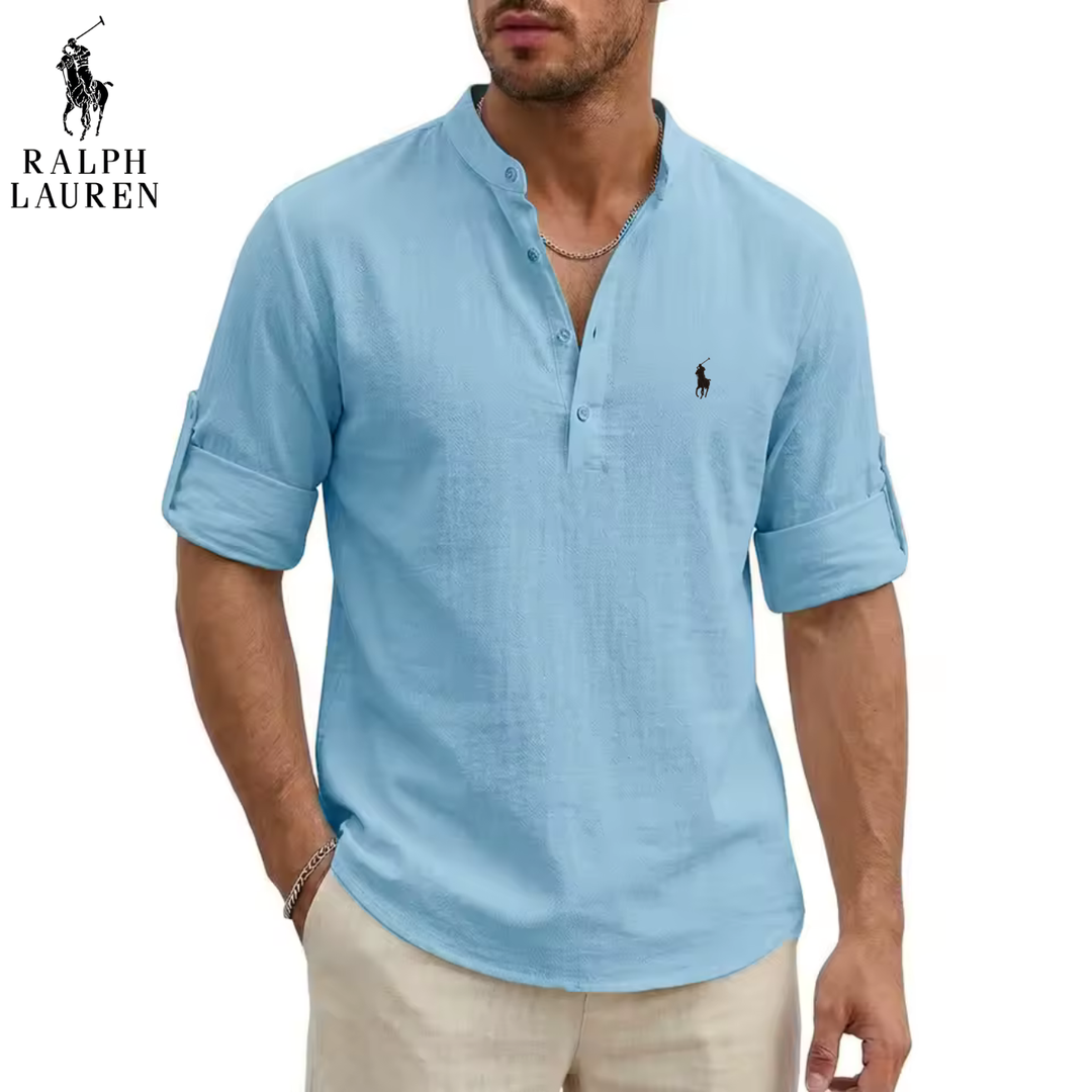 ᏒᎪᏞᏢᎻ ᏞᎪՍᏒЕΝ – Chemise Casual à Manches Longues