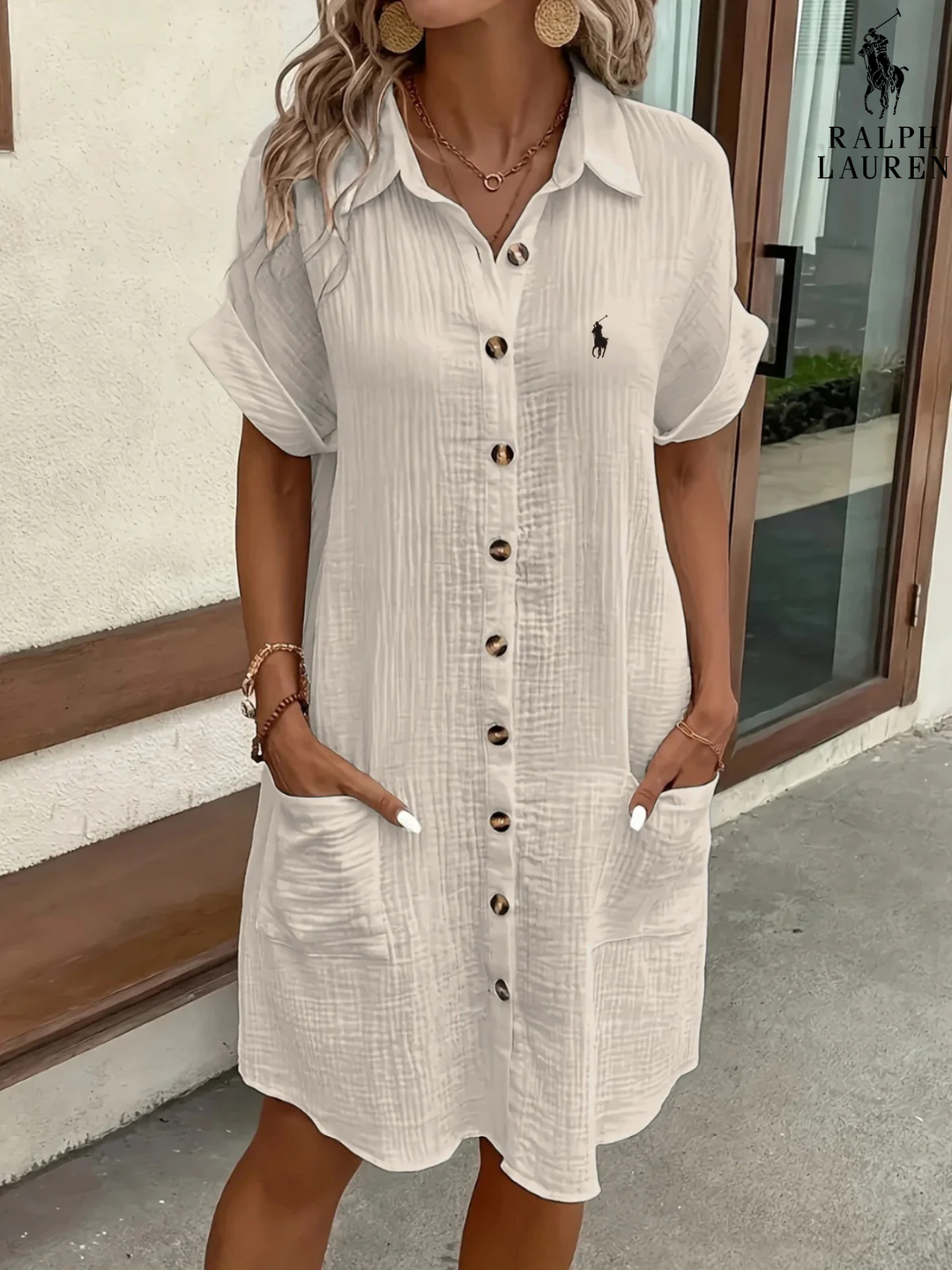 ᏒᎪᏞᏢᎻ ᏞᎪՍᏒЕΝ – Robe coupe ample