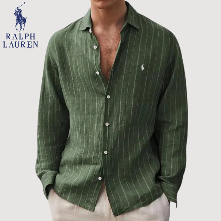 Chemise décontractée à rayures avec boutons || Vente de Liquidation