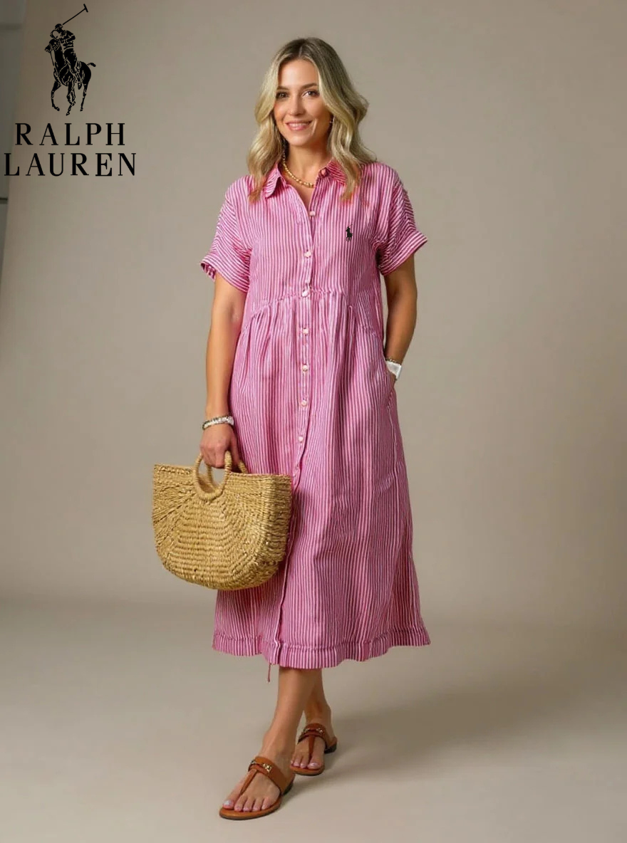 ᏒᎪᏞᏢᎻ ᏞᎪՍᏒЕΝ – Robe d'Été Décontractée