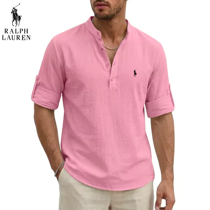 ᏒᎪᏞᏢᎻ ᏞᎪՍᏒЕΝ – Chemise Casual à Manches Longues