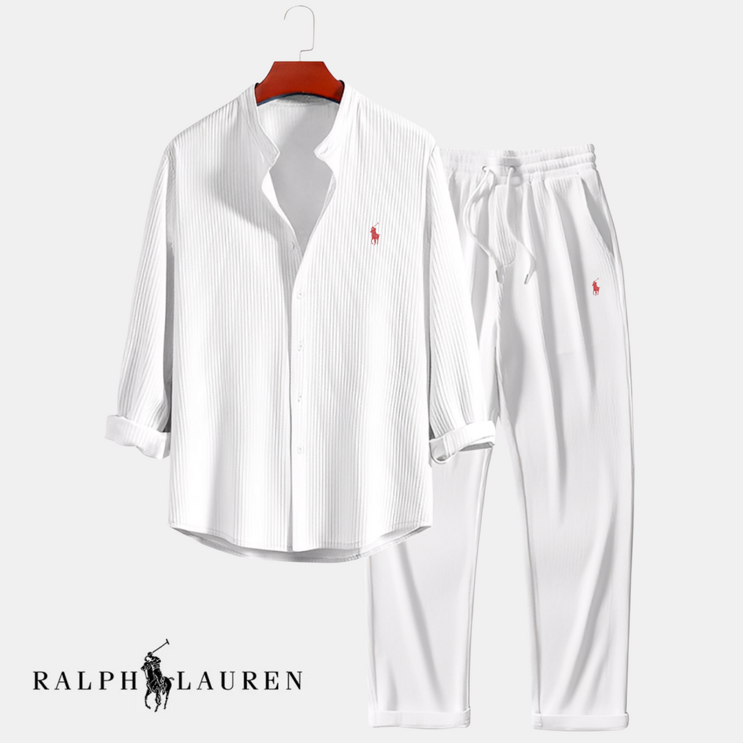 ᏒᎪᏞᏢᎻ ᏞᎪՍᏒЕΝ – Ensemble loungewear texturé moderne