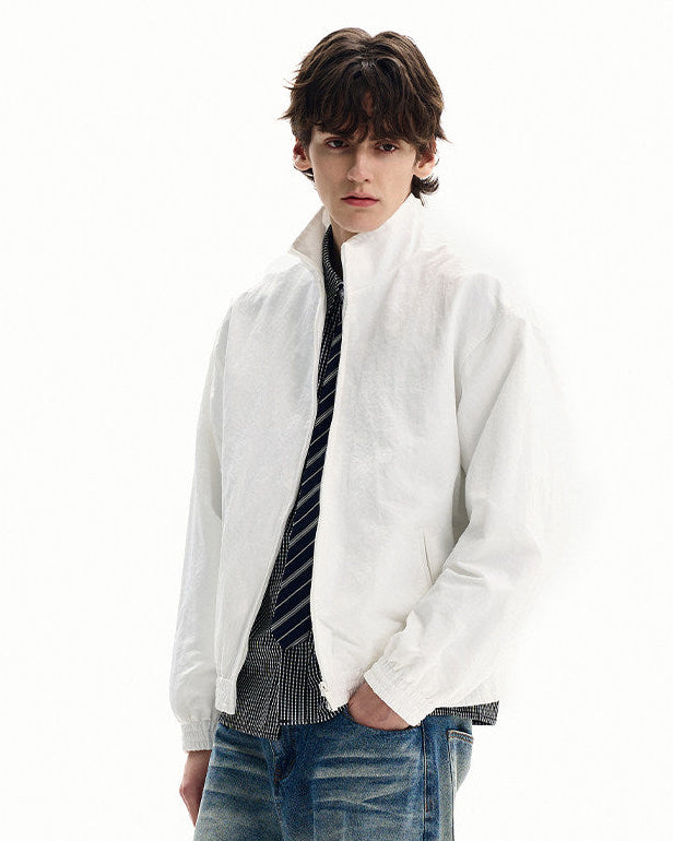 Windbreaker Nylon Zip Jacket