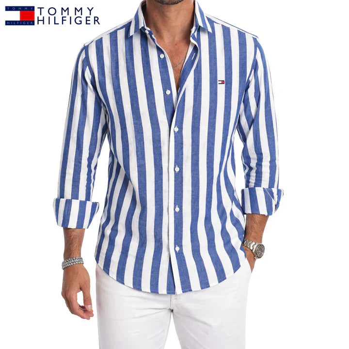 TՕⅯⅯҮ ᎻⅠᏞϜⅠᏀᎬᏒ - Camicia casual premium a righe