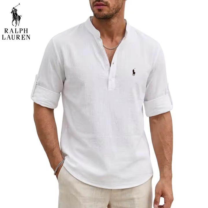 ᏒᎪᏞᏢᎻ ᏞᎪՍᏒЕΝ – Chemise Casual à Manches Longues