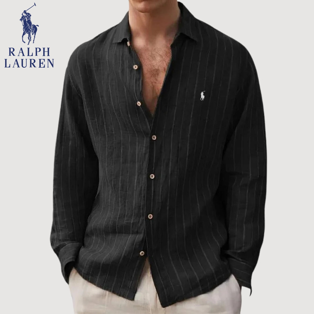 Chemise décontractée à rayures avec boutons || Vente de Liquidation
