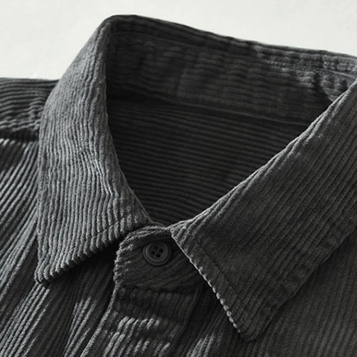 Camicia in velluto a coste Patch-Theory