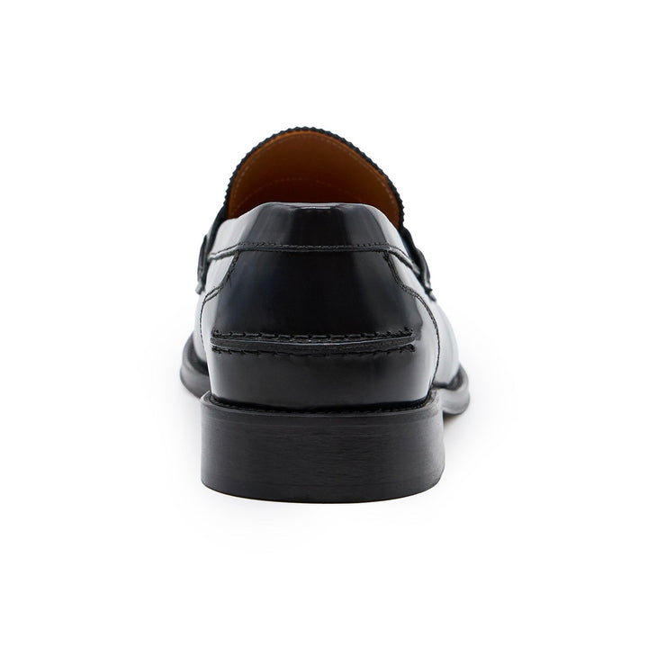 Elegante Mocassino Blu da Uomo in Vitello Spazzolato con Design Classico 2
