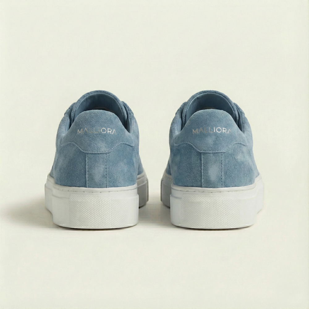 Malliora Sneaker en Daim - Bleu Clair