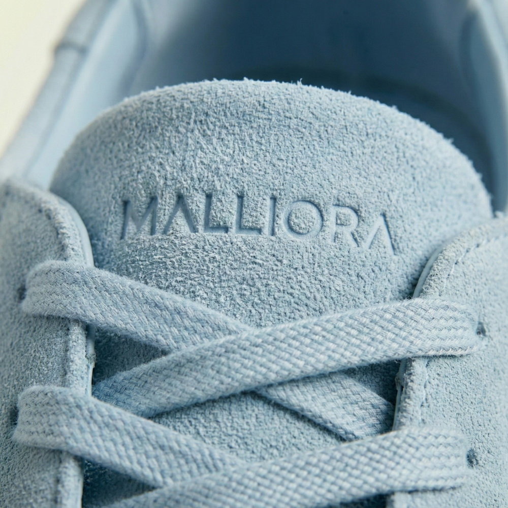 Malliora Sneaker en Daim - Bleu Clair