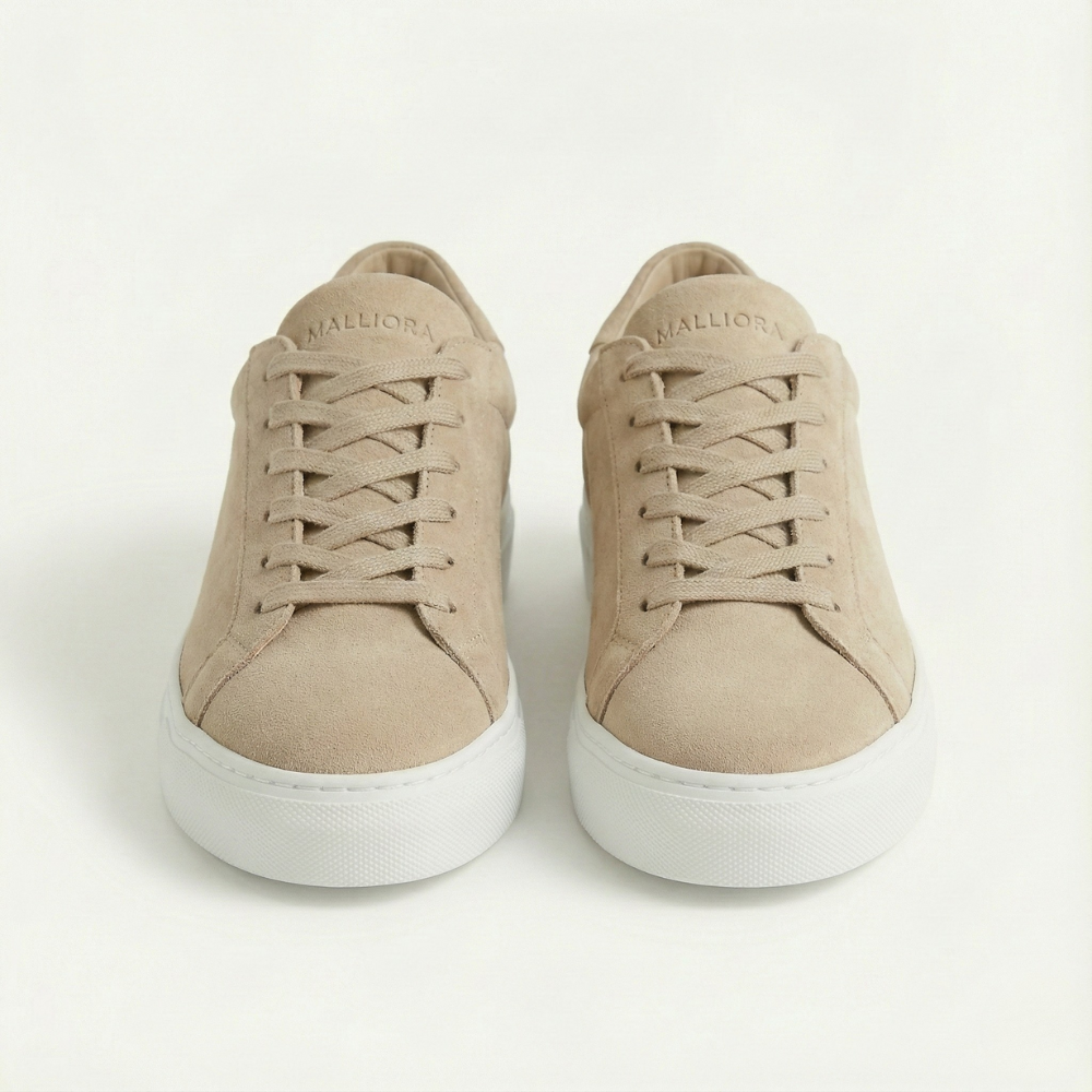 Malliora Sneaker in Camoscio - Beige
