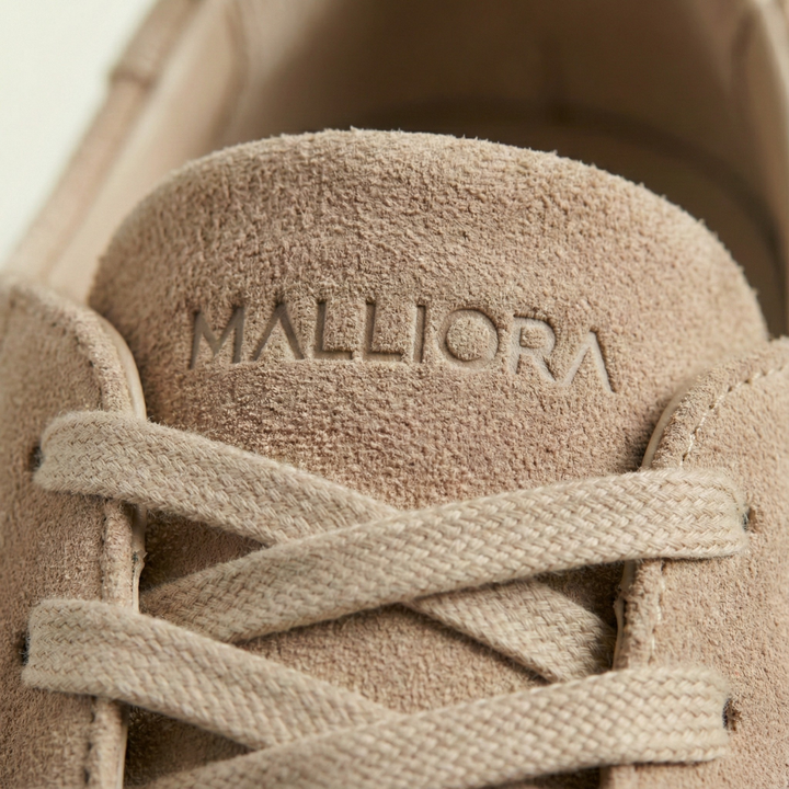 Malliora Sneaker in Camoscio - Beige