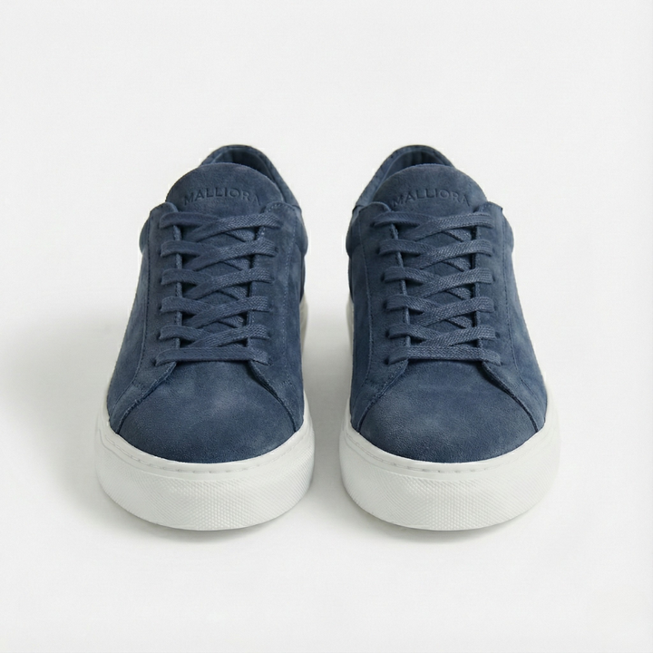 Malliora Sneaker en Daim - Bleu Foncé