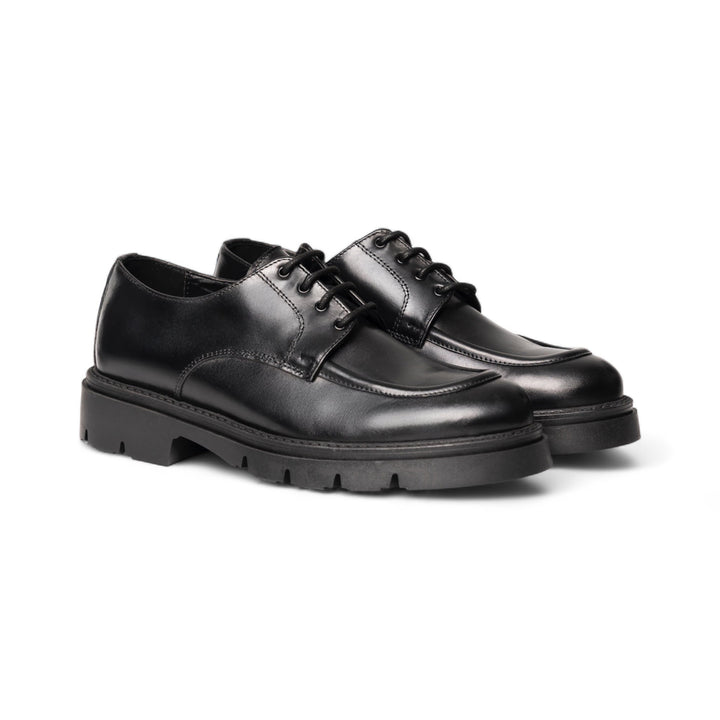 Mocassino Uomo Vitello Nero Elegante con Suola Leggera per Comfort Quotidiano 1