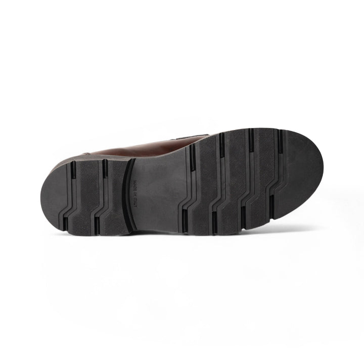Mocassino Uomo in Vitello Marrone con Suola Leggera e Comfort Classico 3