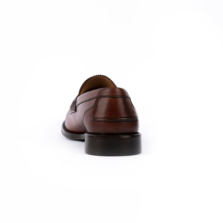 Mocassino da Uomo in Pelle di Vitello Elegante con Suola Antiscivolo 2
