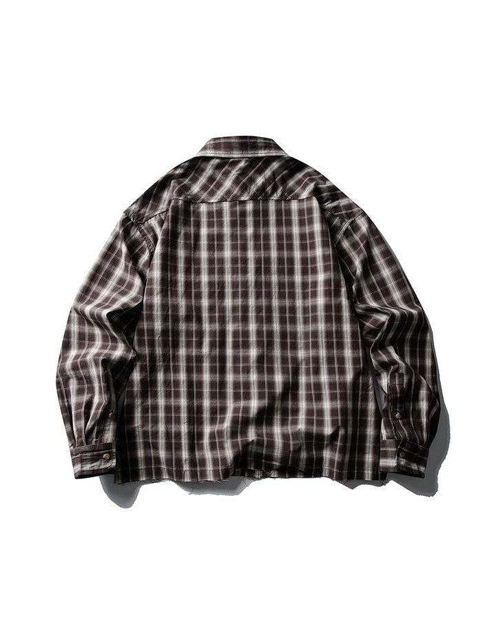 Men's Westport Raw Edge Long Sleeve Cotton Tee
