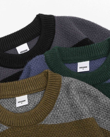 Men's Windward Stripe Crew Sweater