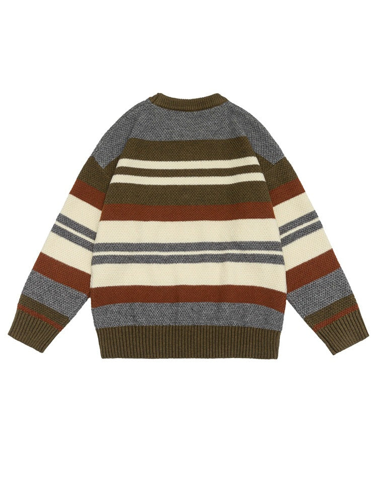 Men's Windward Stripe Crew Sweater