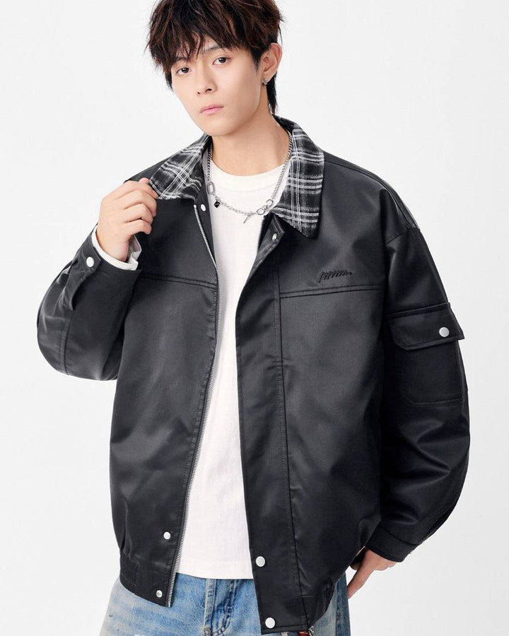 Men's Voyager PU Leather Jacket