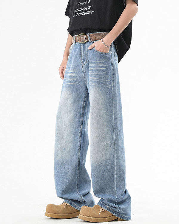 Men's Whisperfade Straight-Leg Jeans