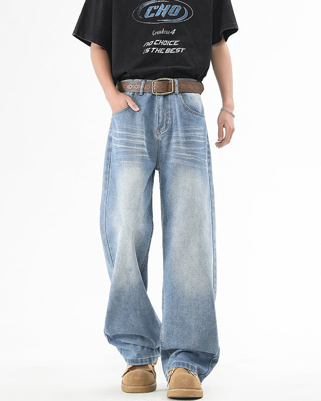 Men's Whisperfade Straight-Leg Jeans