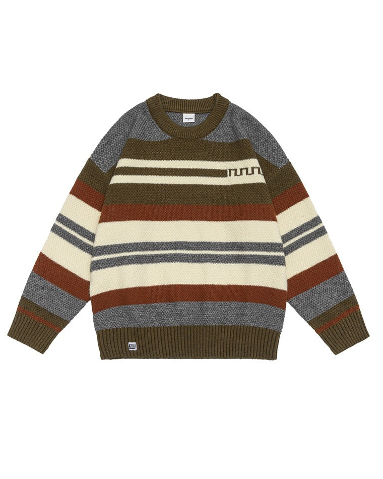 Men's Windward Stripe Crew Sweater