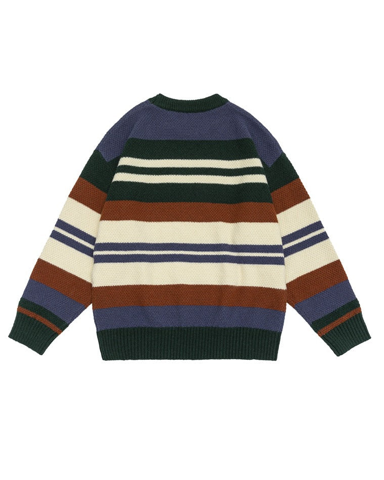 Men's Windward Stripe Crew Sweater
