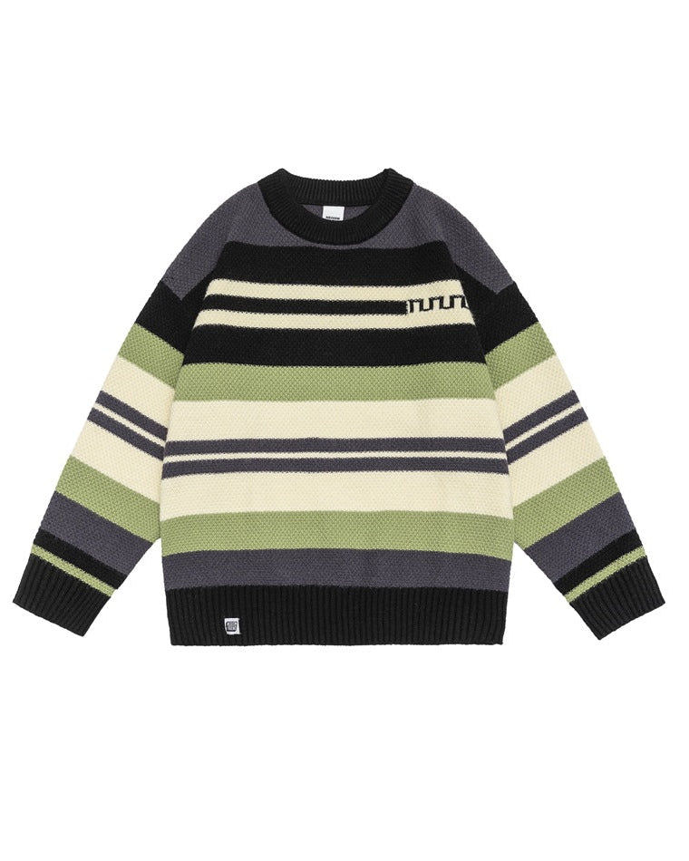 Men's Windward Stripe Crew Sweater