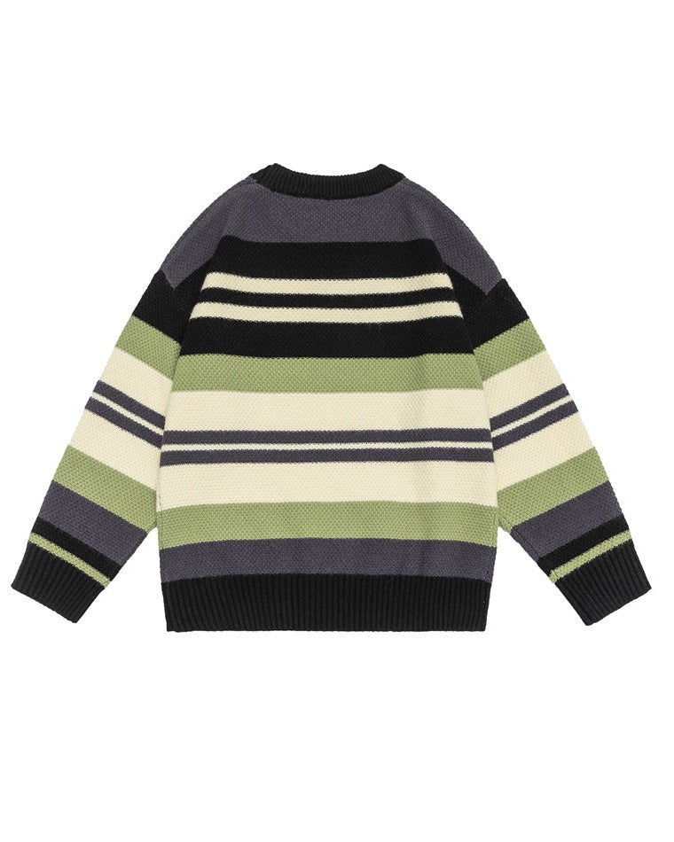 Men's Windward Stripe Crew Sweater